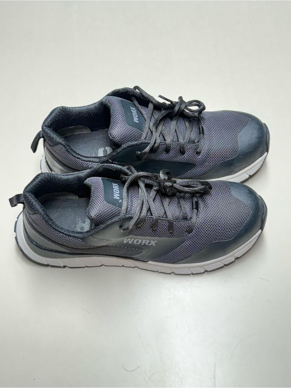 WORX by Red Wing 5048 EH Composite Safety Toe Work Shoes Men’s 9.5M Gray Black
